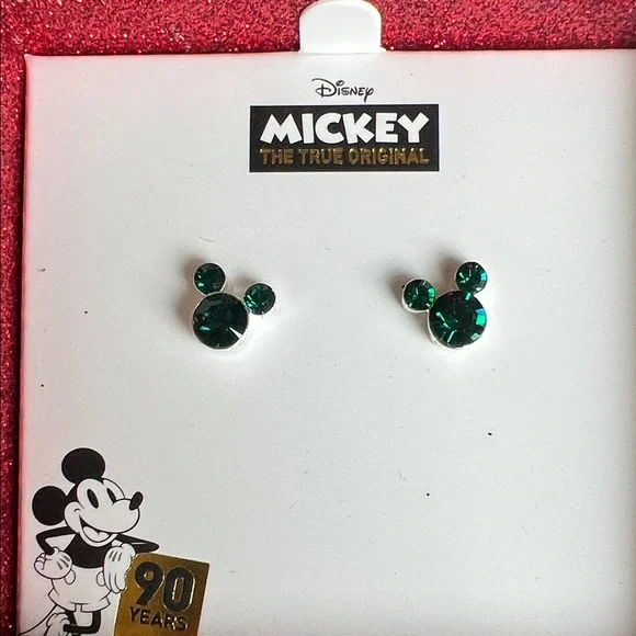 Mickey Mouse Green Jewelry Set - Picture 3 of 5